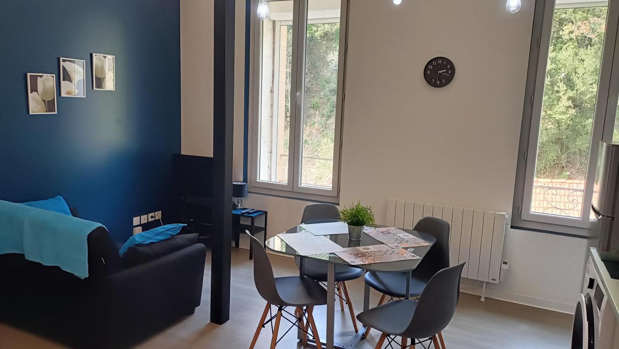 F1 Duplex Bleuet Renove Daire Lamalou-les-Bains Dış mekan fotoğraf